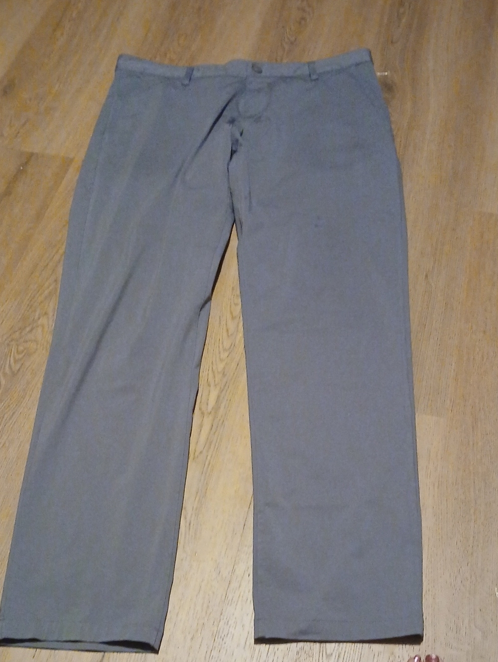 Rhone Men's Commuter Classic Straight Fit Pants in Gray